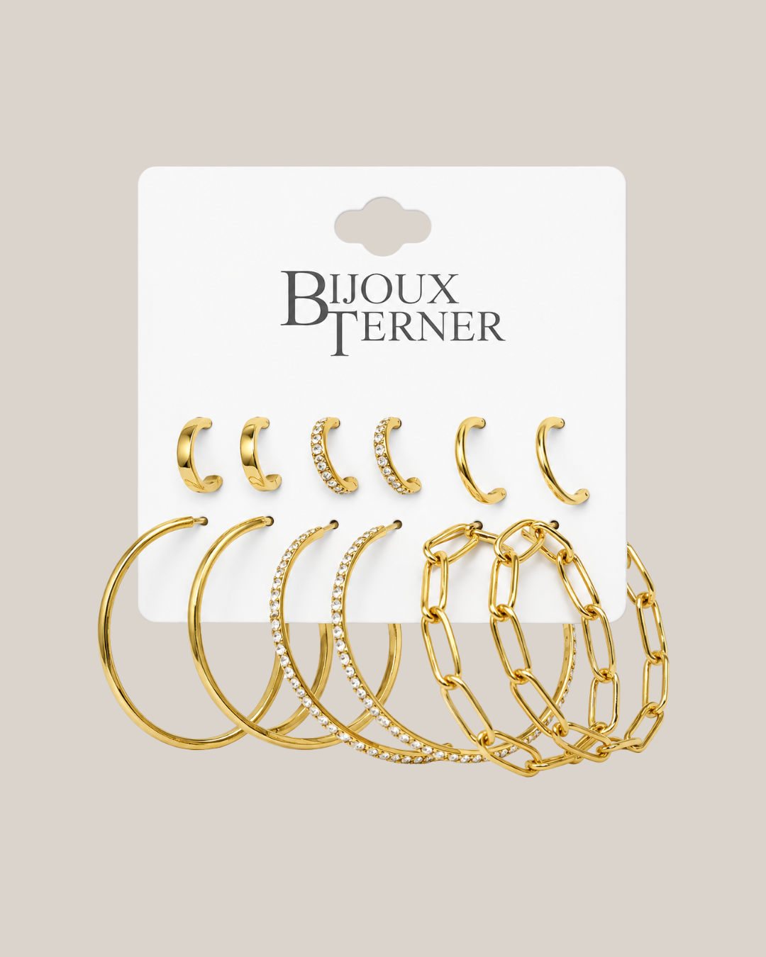 Hoop Earrings Set